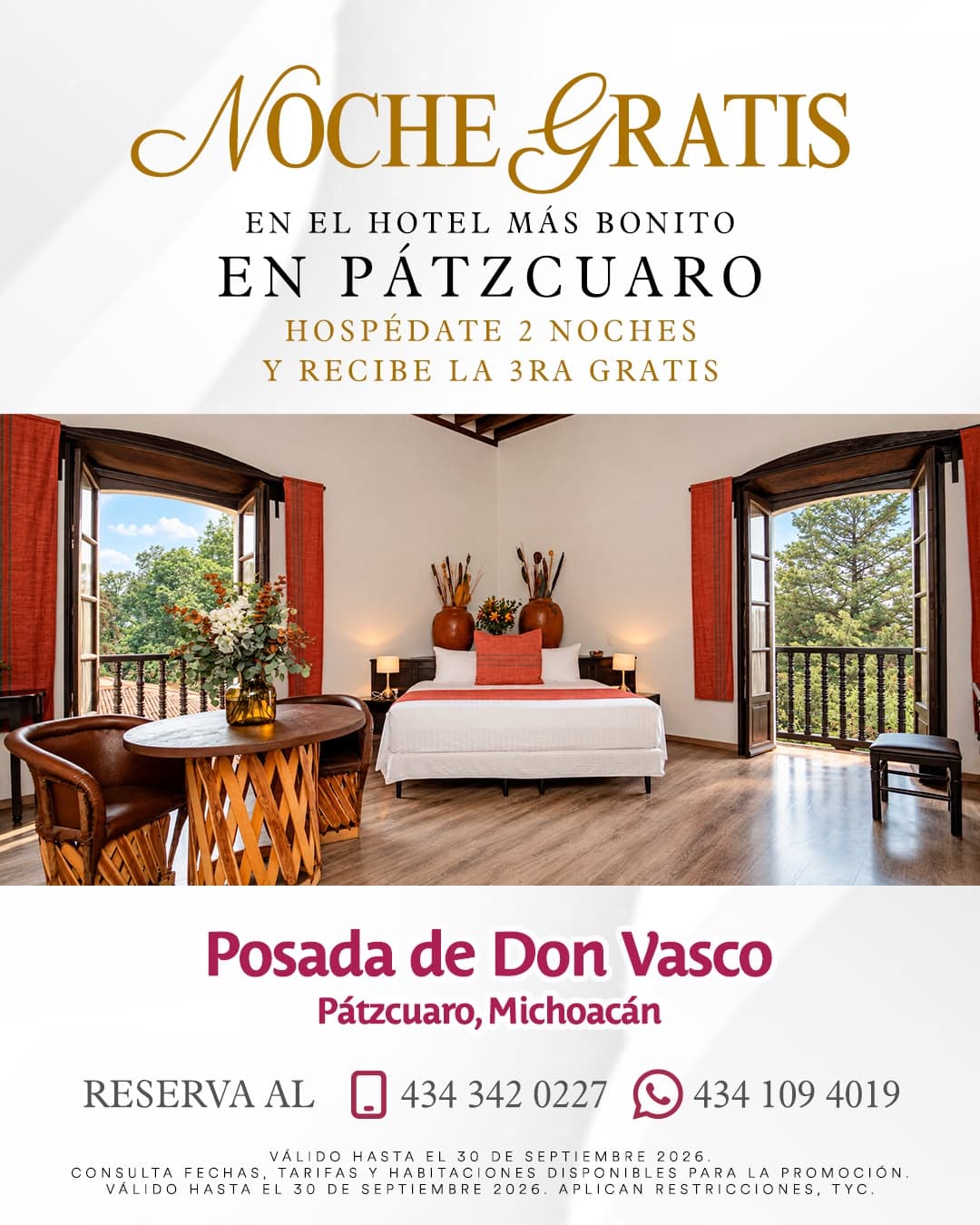 ¡HOSPÉDATE EN EL MEJOR HOTEL DE PÁTZCUARO!