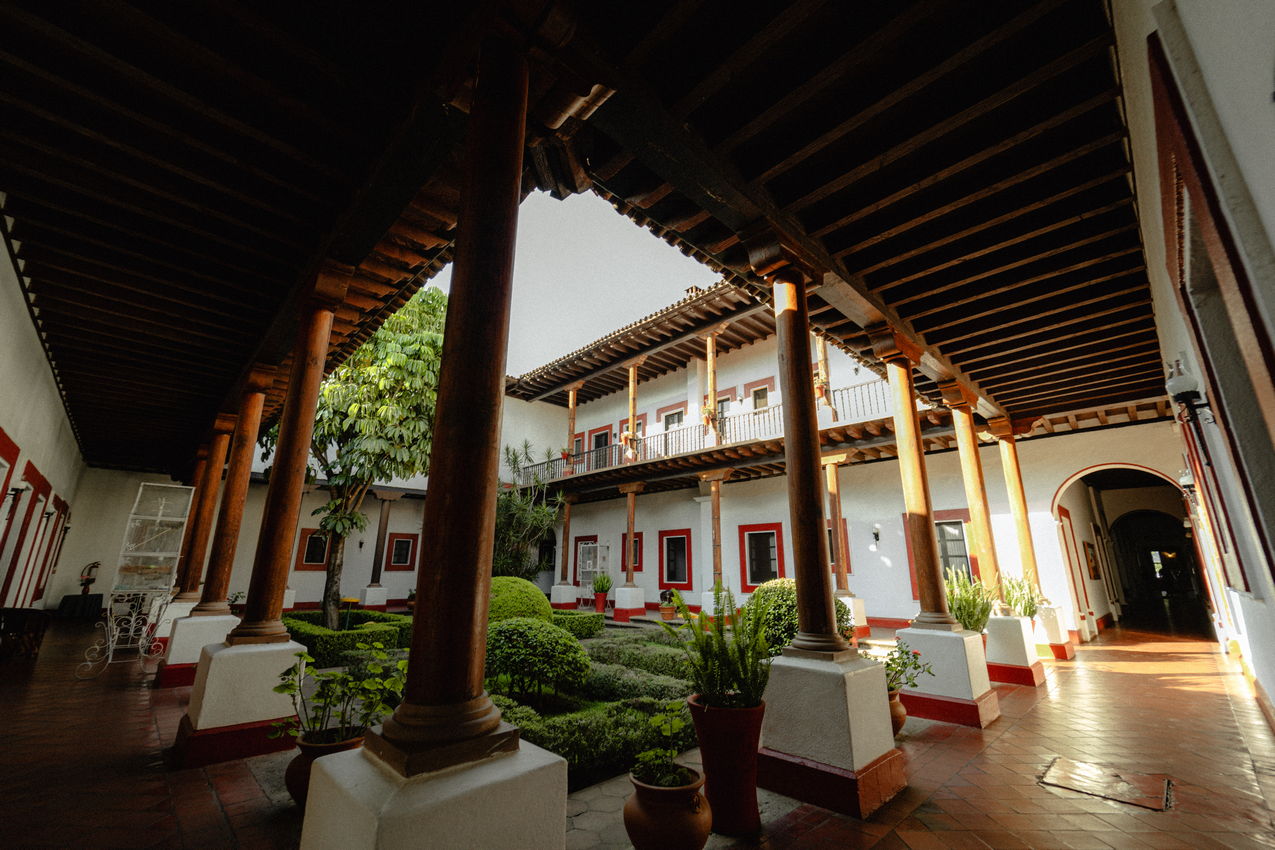 Patio Hotel Best Western Posada de Don Vasco, Pátzcuaro Michoacán
